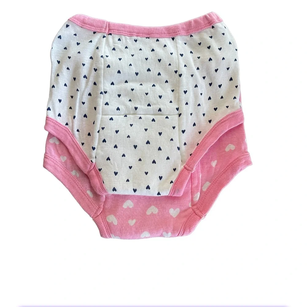 Bundle of 2 Gerber’s Pink & White Diaper Cover Y2-02